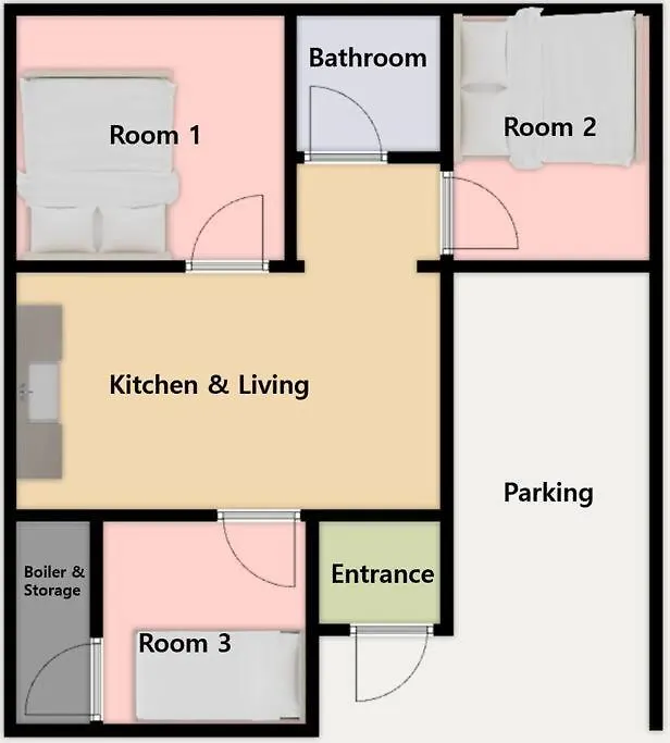 Apartment Stay Envy Seoul